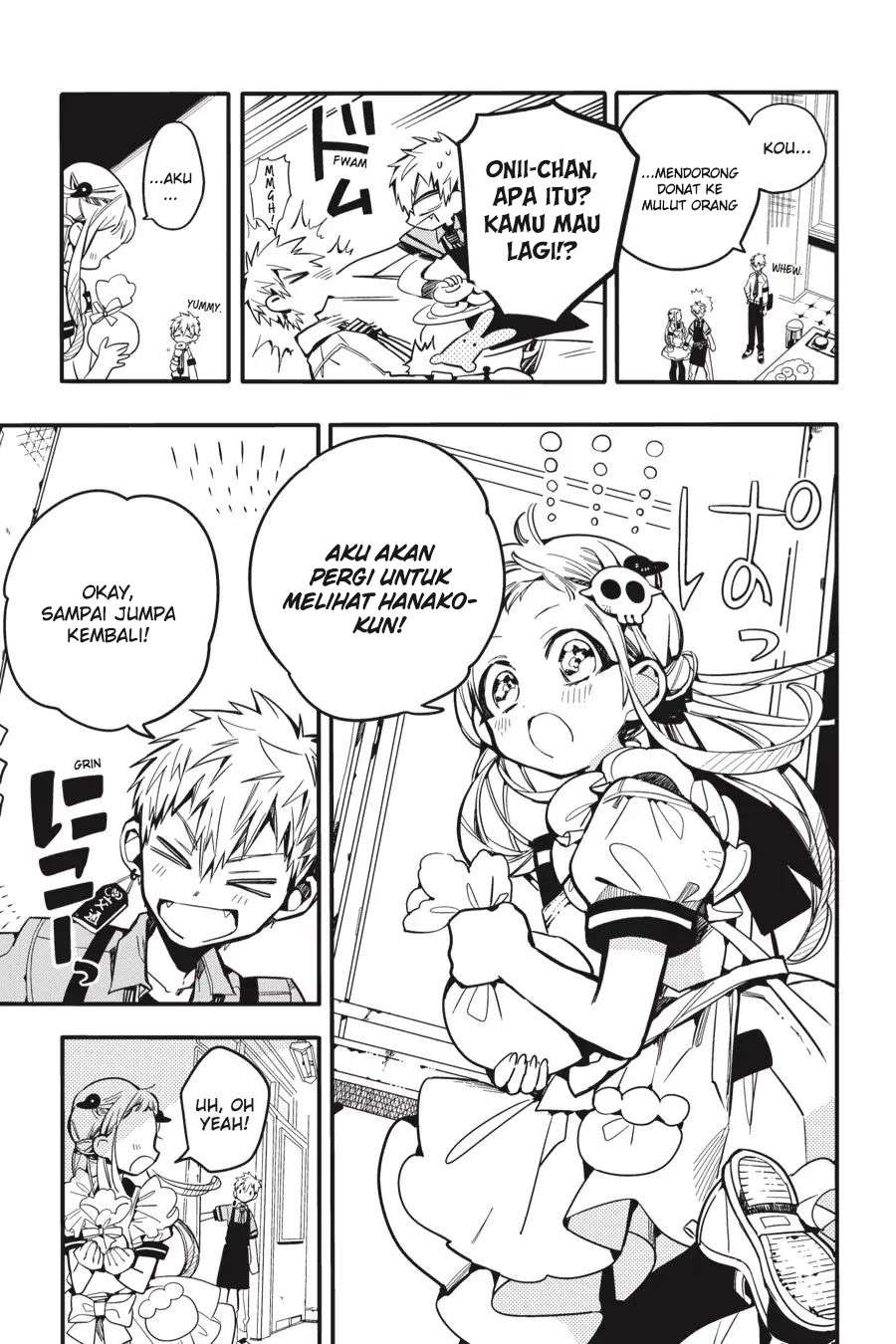 Jibaku Shounen Hanako-kun Chapter 15 Bahasa Indonesia